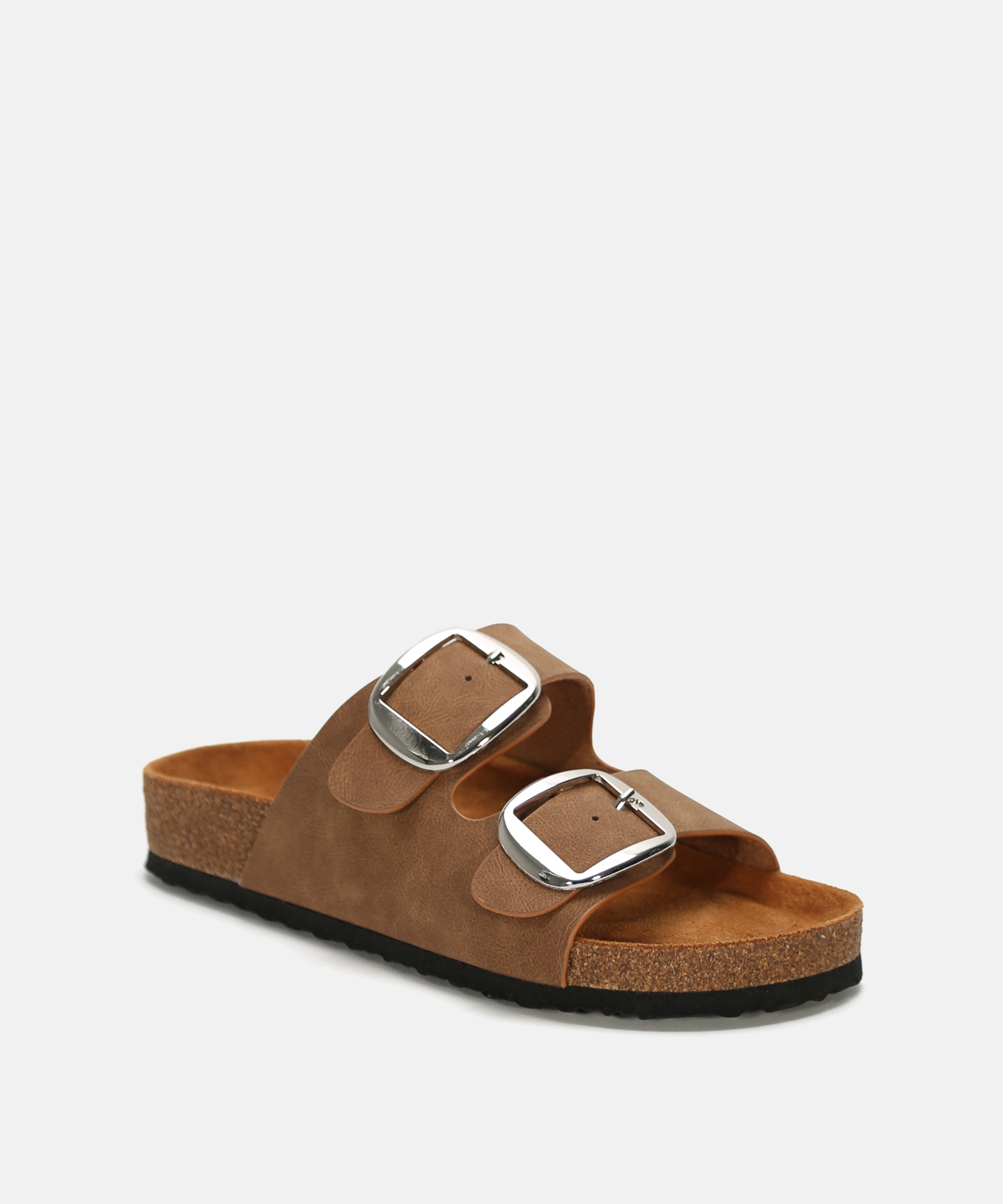 Sand&aacute;lia rasa dupla fivela image number null